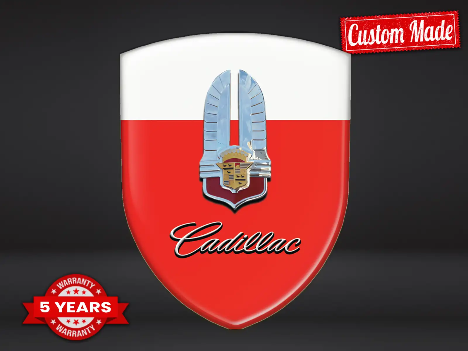Cadillac Etiquetas Negocio Pro Máximo Resistente Estilo Look ST